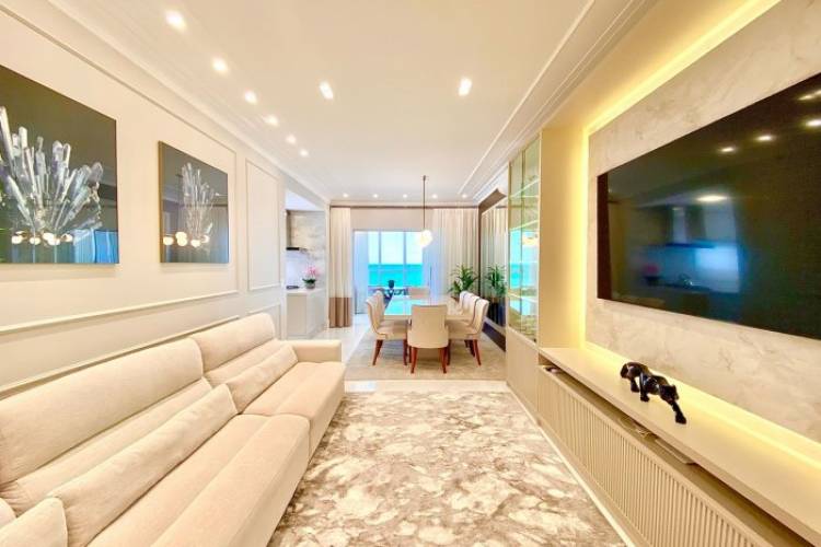 APARTAMENTO VISTA MAR, COM 04 SU�TES E MOBILIADO